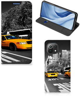 B2Ctelecom Telefoon Hoesje Xiaomi Mi 11 Lite Beschermhoesje New York City