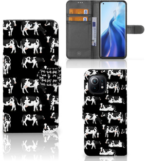 B2Ctelecom Telefoon Hoesje Xiaomi Mi 11 Mobiel Case Design Koetjes