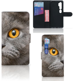 B2Ctelecom Telefoon Hoesje Xiaomi Mi Note 10 Pro Book Case Britse Korthaar