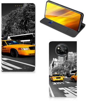 B2Ctelecom Telefoon Hoesje Xiaomi Poco X3 Beschermhoesje New York City