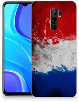 B2Ctelecom Telefoon Hoesje Xiaomi Redmi 9 Mobiel Case Nederlandse Vlag