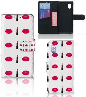 B2Ctelecom Telefoonhoesje Alcatel 1B (2020) Beschermhoes Lipstick Kiss