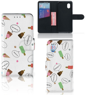 B2Ctelecom Telefoonhoesje Alcatel 1B (2020) Flip Cover IJsjes