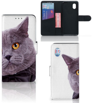 B2Ctelecom Telefoonhoesje Alcatel 1B (2020) Flipcover Case Kat