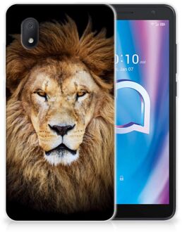 B2Ctelecom Telefoonhoesje Alcatel 1B (2020) Hippe Hoesjes Customize Super als Vaderdag Cadeau Leeuw