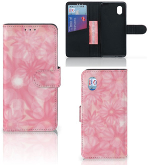 B2Ctelecom Telefoonhoesje Alcatel 1B (2020) Wallet Case Spring Flowers