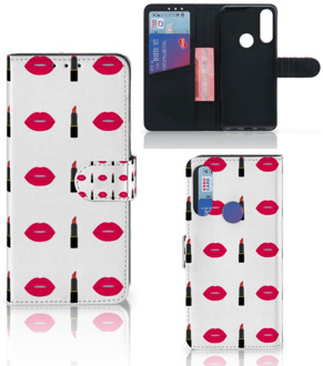 B2Ctelecom Telefoonhoesje Alcatel 1S 2020 Beschermhoes Lipstick Kiss