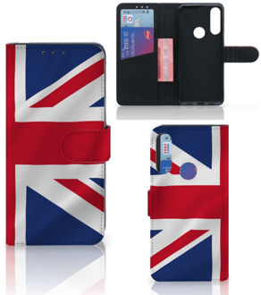 B2Ctelecom Telefoonhoesje Alcatel 1S 2020 Wallet Book Case Groot-Brittannië