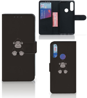 B2Ctelecom Telefoonhoesje Alcatel 1S 2020 Wallet Book Case Verjaardagscadeau Gorilla