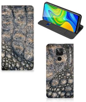 B2Ctelecom Telefoonhoesje bedrukken Xiaomi Redmi Note 9 Stand Case Krokodillenprint