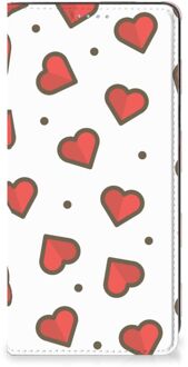 B2Ctelecom Telefoonhoesje Cadeau voor Vriendin Samsung Galaxy A21s Beschermhoes Hearts