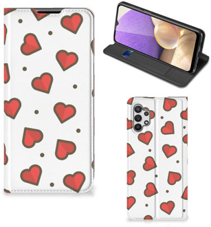 B2Ctelecom Telefoonhoesje Cadeau voor Vriendin Samsung Galaxy A32 5G Beschermhoes Hearts