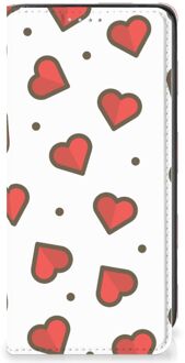 B2Ctelecom Telefoonhoesje Cadeau voor Vriendin Samsung Galaxy A41 Beschermhoes Hearts