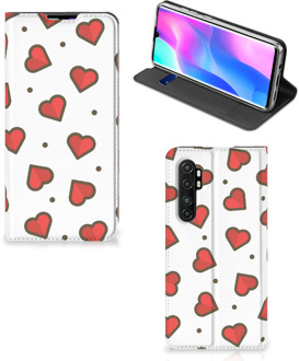 B2Ctelecom Telefoonhoesje Cadeau voor Vriendin Xiaomi Mi Note 10 Lite Beschermhoes Hearts