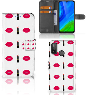 B2Ctelecom Telefoonhoesje Huawei P Smart 2020 Beschermhoes Lipstick Kiss