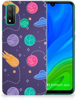 B2Ctelecom Telefoonhoesje Huawei P Smart 2020 Doorzichtig Hoesje Ruimte