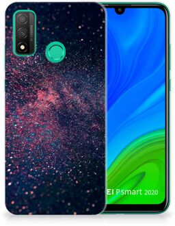 B2Ctelecom Telefoonhoesje Huawei P Smart 2020 TPU Siliconen Hoesje met Foto Stars