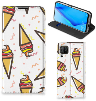 B2Ctelecom Telefoonhoesje Huawei P40 Lite Beschermhoes Icecream