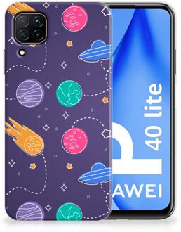 B2Ctelecom Telefoonhoesje Huawei P40 Lite Doorzichtig Hoesje Ruimte