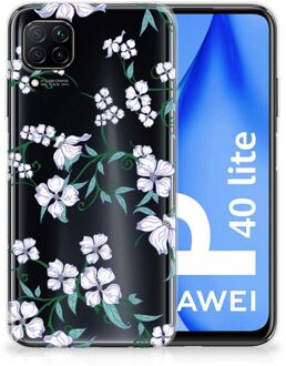 B2Ctelecom Telefoonhoesje Huawei P40 Lite Foto hoesje Blossom White