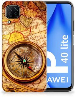 B2Ctelecom Telefoonhoesje Huawei P40 Lite Foto hoesje Kompas