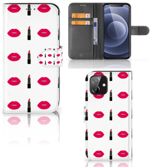 B2Ctelecom Telefoonhoesje iPhone 12 | 12 Pro (6.1") Beschermhoes Lipstick Kiss