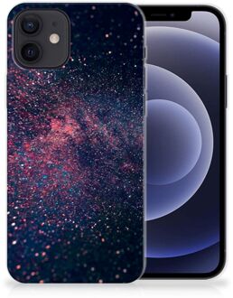 B2Ctelecom Telefoonhoesje iPhone 12 | 12 Pro (6.1") TPU Siliconen Hoesje met Foto Stars