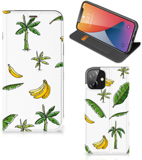 B2Ctelecom Telefoonhoesje iPhone 12 | iPhone 12 Pro Beschermhoes Banana Tree