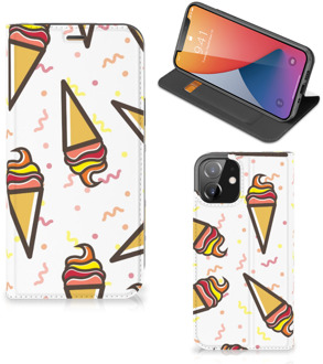 B2Ctelecom Telefoonhoesje iPhone 12 | iPhone 12 Pro Beschermhoes Icecream