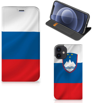 B2Ctelecom Telefoonhoesje iPhone 12 Mini Beschermhoes Sloveense Vlag