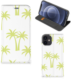 B2Ctelecom Telefoonhoesje iPhone 12 Mini Magnet Case Palmtrees