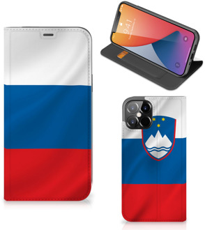 B2Ctelecom Telefoonhoesje iPhone 12 Pro Max Beschermhoes Sloveense Vlag