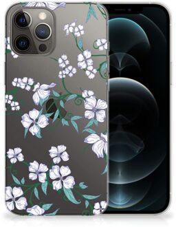 B2Ctelecom Telefoonhoesje iPhone 12 Pro Max Foto hoesje Blossom White