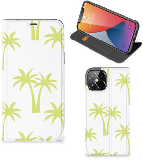 B2Ctelecom Telefoonhoesje iPhone 12 Pro Max Magnet Case Palmtrees