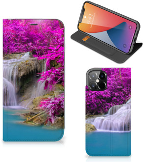 B2Ctelecom Telefoonhoesje iPhone 12 Pro Max Wallet Bookcase Waterval