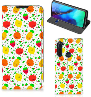 B2Ctelecom Telefoonhoesje met foto Motorola Moto G Pro Smart Cover Fruits