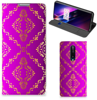 B2Ctelecom Telefoonhoesje met foto OnePlus 8 Smart Cover Case Barok Roze