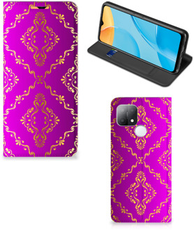 B2Ctelecom Telefoonhoesje met foto OPPO A15 Smart CoverCase Barok Roze