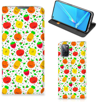 B2Ctelecom Telefoonhoesje met foto OPPO A52 | A72 Smart Cover Fruits