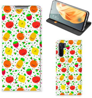 B2Ctelecom Telefoonhoesje met foto OPPO Reno3 | A91 Smart Cover Fruits