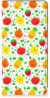 B2Ctelecom Telefoonhoesje met foto Samsung Galaxy A21s Smart Cover Fruits