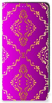 B2Ctelecom Telefoonhoesje met foto Samsung Galaxy A41 Smart CoverCase Barok Roze