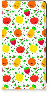 B2Ctelecom Telefoonhoesje met foto Samsung Galaxy A52 Smart Cover Fruits