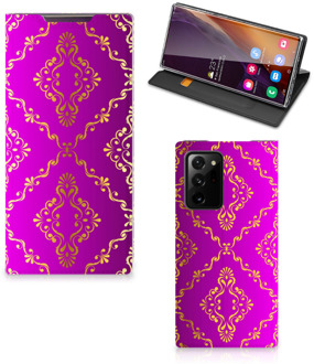 B2Ctelecom Telefoonhoesje met foto Samsung Galaxy Note 20 Ultra Smart CoverCase Barok Roze