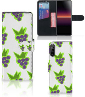 B2Ctelecom Telefoonhoesje met foto Sony Xperia L4 GSM Cover Cadeau ideeen Druiven