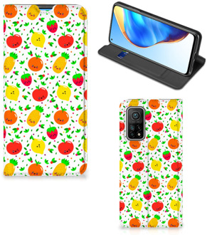 B2Ctelecom Telefoonhoesje met foto Xiaomi Mi 10T | 10T Pro Smart Cover Fruits