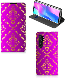 B2Ctelecom Telefoonhoesje met foto Xiaomi Mi Note 10 Lite Smart CoverCase Barok Roze