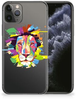 B2Ctelecom Telefoonhoesje met Naam iPhone 11 Pro Lion Color