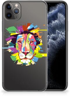 B2Ctelecom Telefoonhoesje met Naam iPhone 11 Pro Max Lion Color