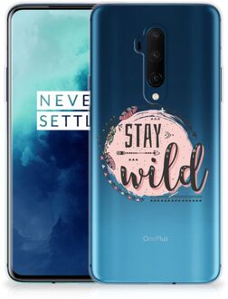 B2Ctelecom Telefoonhoesje met Naam OnePlus 7T Pro Boho Stay Wild